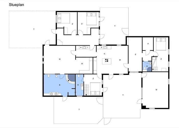 Сasa de vacaciones Bl1117-blokhus-peter-andersensvej-10 Blokhus